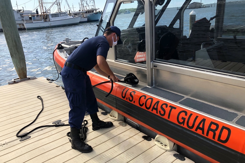 Coast Guard units prepare for Hurricane Isaias