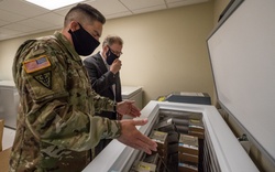 Storing the frozen plasma [Image 2 of 3]