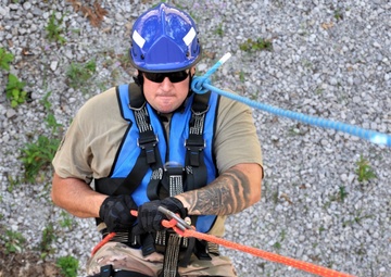 Long Island Firefighters Deployed to Michigan Tackle Inferno at Historic Saloon