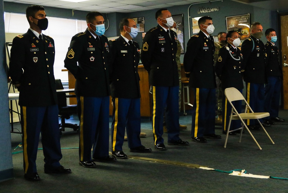 5th AR BDE Conducts NCO/Officer of the quarter