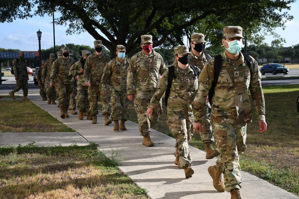 Army Reserve Soldiers mobilize to support COVID-19 federal response efforts