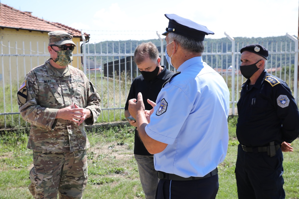 KFOR Regional Command East conducts a joint patrol