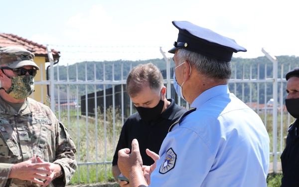 KFOR Regional Command East conducts a joint patrol