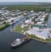 Coast Guard Sector Miami area 45-foot response boat and cutter crews stage at Coast Guard Station Islamorada