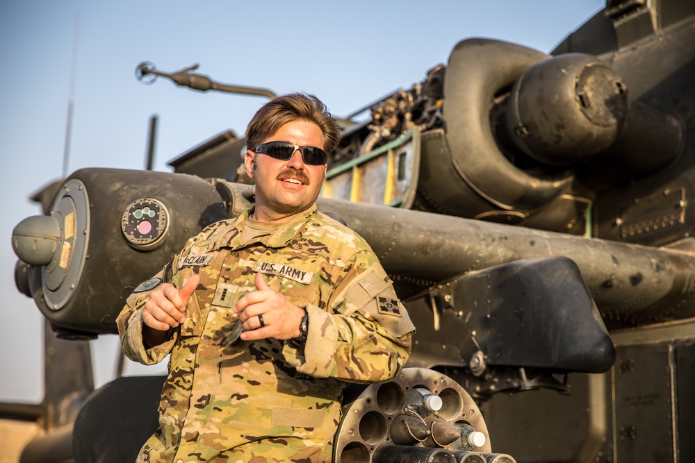 AH-64 Apache class at Al Asad Air Base