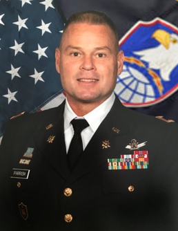 Col. Stephen Parrish, U.S. Army Satellite Operations Brigade commander