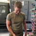 Nebraska Airman performs routine maintenance