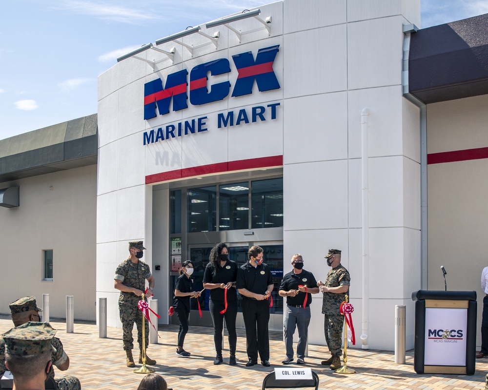 Marine Corps Exchange Marine Mart grand opening