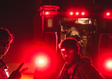 82nd Airborne provides support for AC-130 live fire exercise
