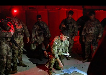 82nd Airborne provides support for AC-130 live fire exercise