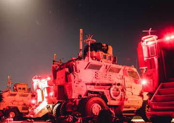 82nd Airborne provides support for AC-130 live fire exercise