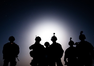 82nd Airborne provides support for AC-130 live fire exercise