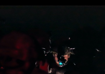 82nd Airborne provides support for AC-130 live fire exercise