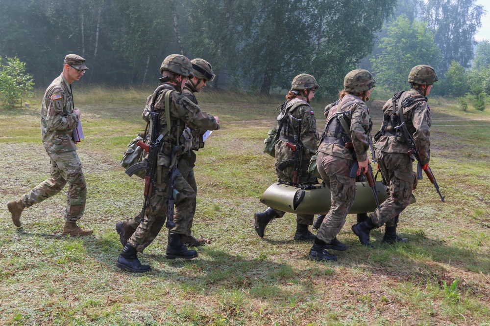 U.S. Army Europe Soldiers assist with MILITARY DOCTOR 20 in Poland