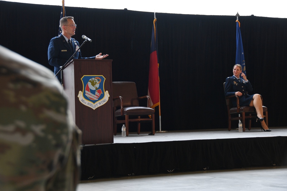 145th AW Change of Command