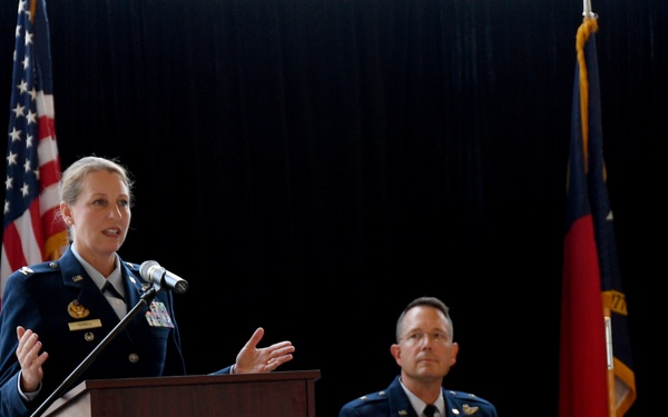 145th AW Change of Command