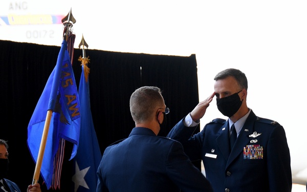 145th AW Change of Command