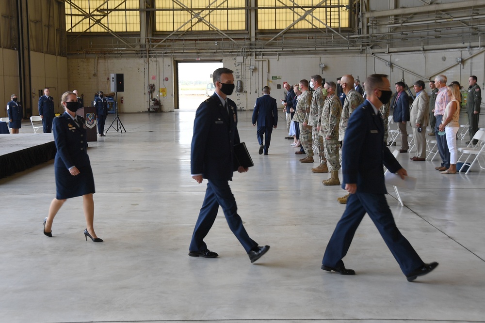 145th AW Change of Command