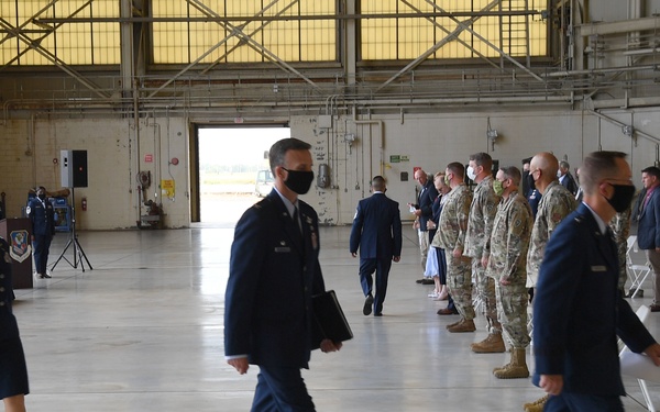 145th AW Change of Command
