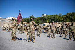 NYARNG 466th Area Support Medical Company’s Casing of the Colors Ceremony