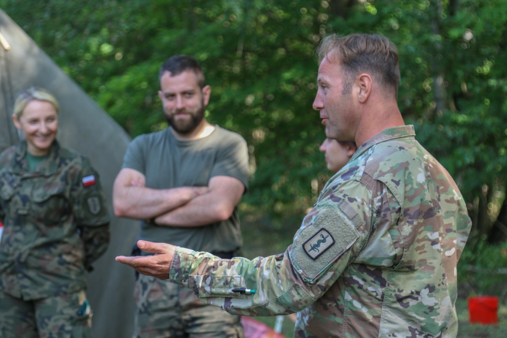 U.S. Army Europe Soldiers assist with MILITARY DOCTOR 20 in Poland