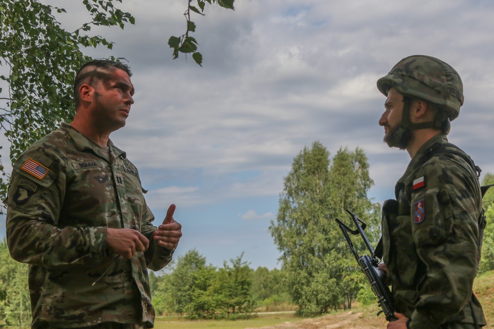 U.S. Army Europe Soldiers assist with MILITARY DOCTOR 20 in Poland