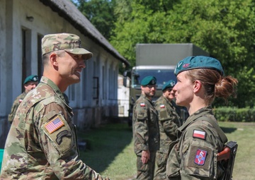 U.S. Army Europe Soldiers assist with MILITARY DOCTOR 20 in Poland