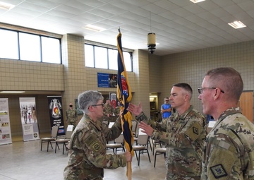 87th Troop Command, Arkansas Army National Guard, conducts a Change-of-Command Ceremony
