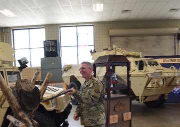 87th Troop Command, Arkansas Army National Guard, conducts a Change-of-Command Ceremony