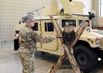 87th Troop Command, Arkansas Army National Guard, conducts a Change-of-Command Ceremony