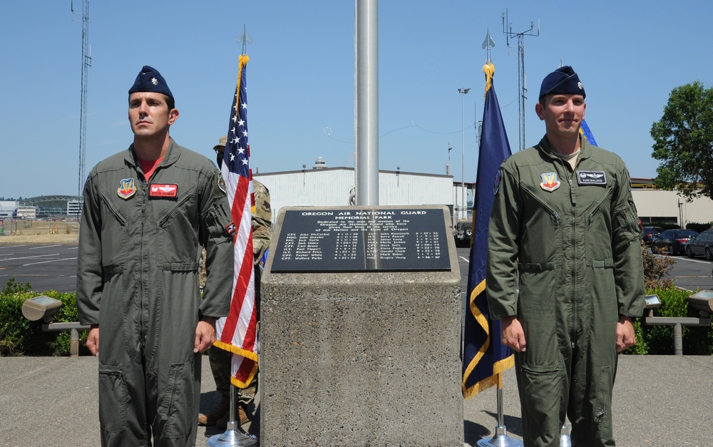 142nd Operations Support Flight Change of Command