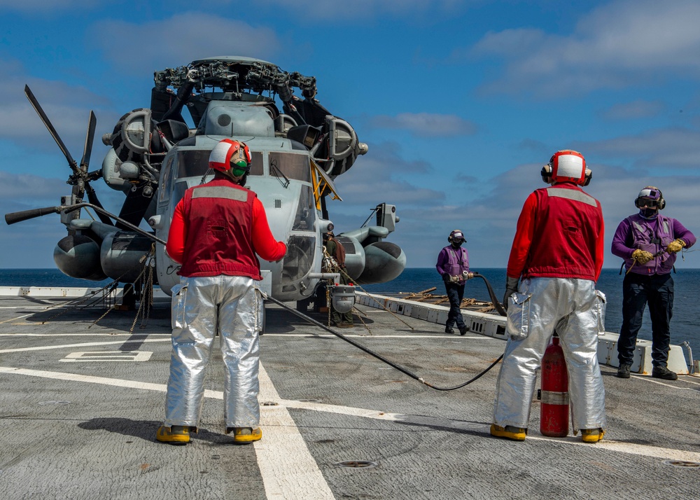 USS San Diego (LPD 22) participates in PMINT