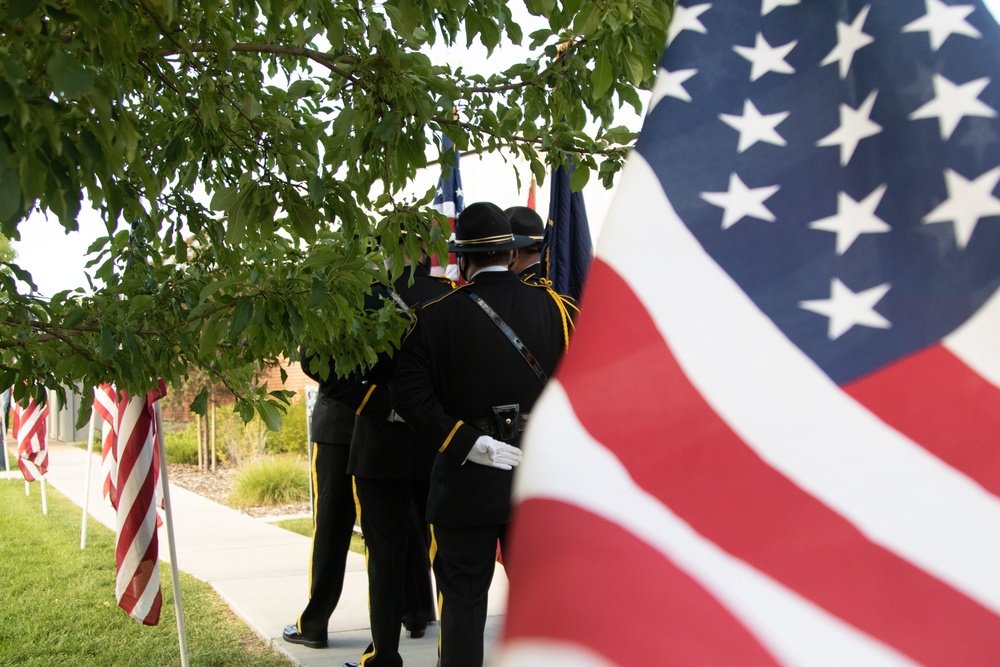 Utah's First Gold Star Family Monument Unveiled in North Ogden.