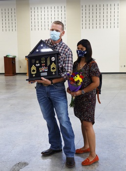 Ohio Army National Guardsman Retires