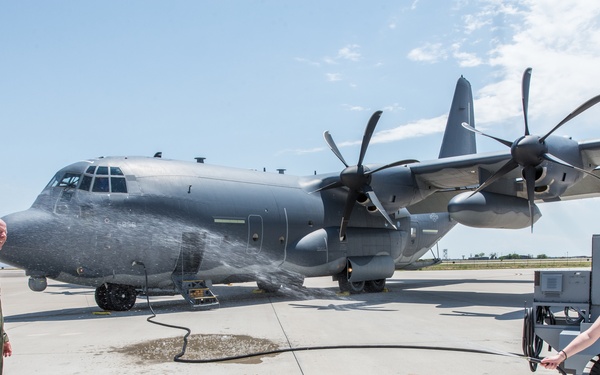 Lt. Col. Stephen Rohrbough Completes His Final Flight Before Retirement From the Air National Guard