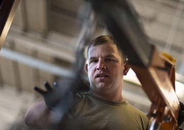 Jack of all trades: 181st IW Airman manages ground transportation