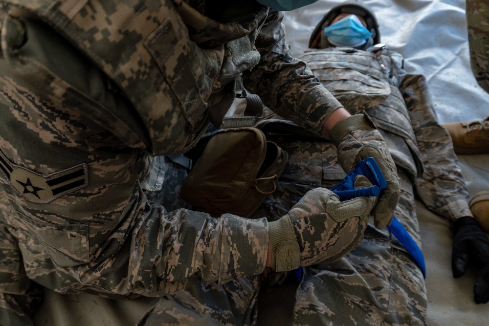 HRF trains for Tactical Combat Casualty Care