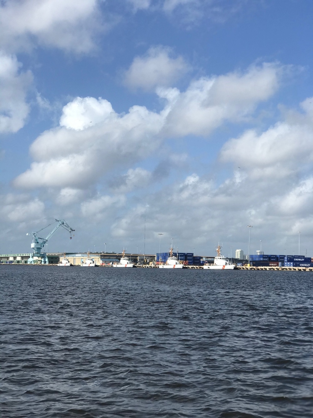 Coast Guard Sector Jacksonville cutter crews prepare for Tropical Storm Isaias