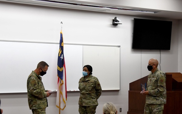 Staff Sgt. Destiny Springs Walker Awarded for Service