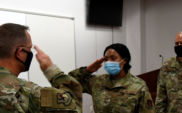 Staff Sgt. Destiny Springs Walker Awarded for Service
