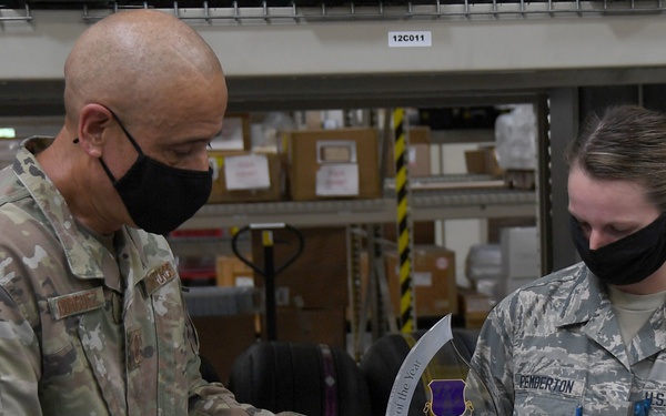 Airman 1st Class Colleen Pemberton awarded Airman of the Year for NCANG