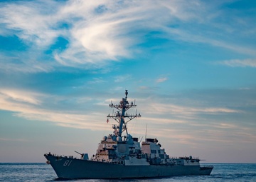 USS Winston Churchill Departs on Deployment