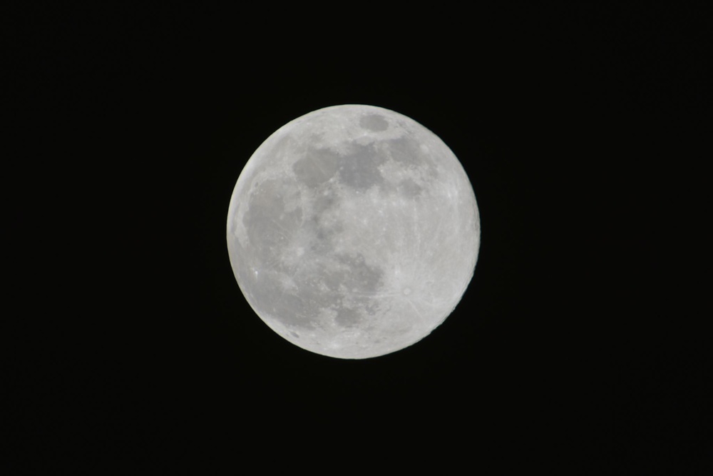 Cape Canaveral Air Force Station Super Moon