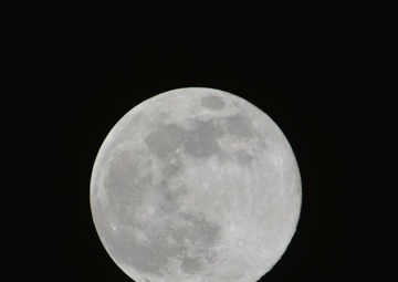 Cape Canaveral Air Force Station Super Moon