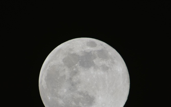 Cape Canaveral Air Force Station Super Moon