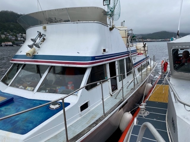 U. S., Canadian coast guards assist disabled vessel near Dundas, Island Canada