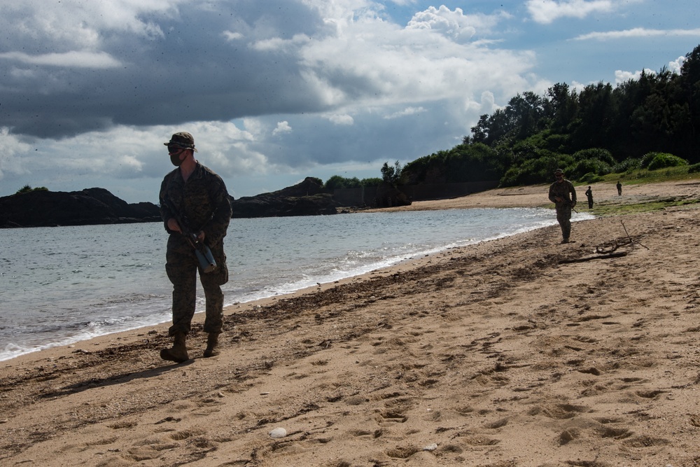 Brilliance in the basics: Marines with BLT 2/4, 31st MEU participate in platoon internal training