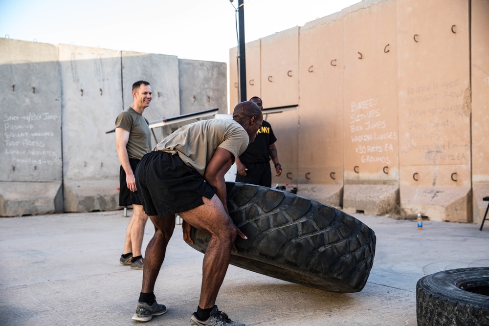 Commemorative Physical Training Event at Al Asad Air Base