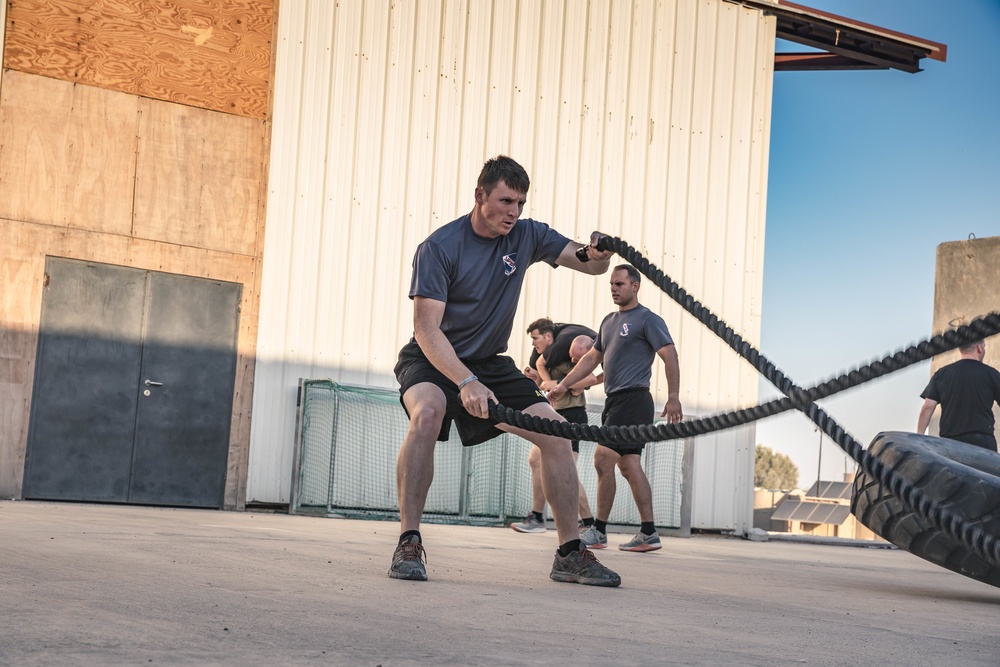 Commemorative Physical Training Event at Al Asad Air Base