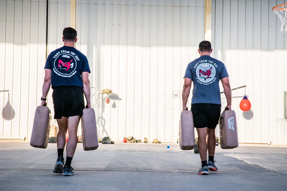 Commemorative Physical Training Event at Al Asad Air Base